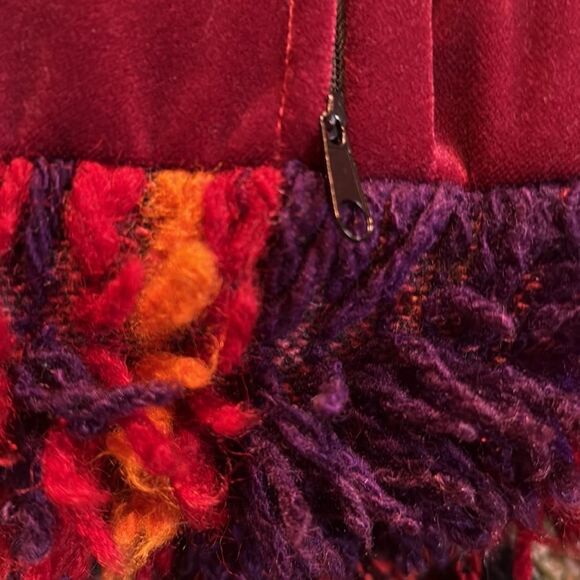 Bohemian Vintage Overstuffed Turkish Rug Pillow-20x20 - Picture 15 of 16